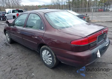 2000 Mercury Mystique Gs from USA, damaged, VIN 1MEFM6533YK613961